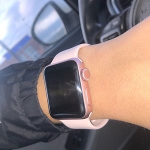Rose gold series 1 apple watch